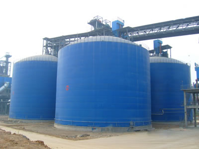 商河水泥钢板库改造