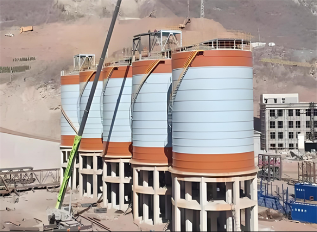 商河高架钢板仓