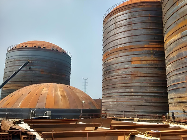 商河焦粉钢板仓